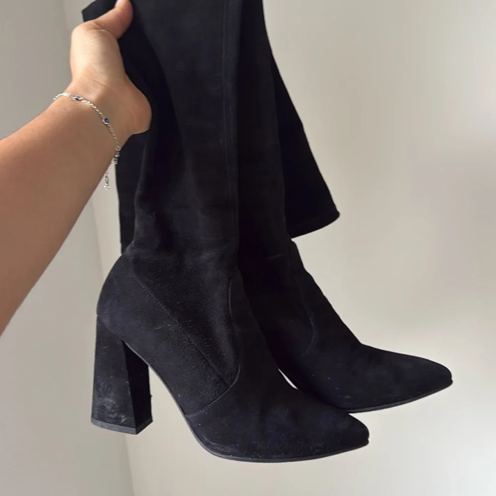 STUART WEITZMAN‎ Over The Knee Suede Boots